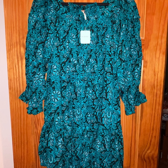 NWT $128 FREE PEOPLE TUNIC DRESS L - XL - Picture 4 of 16